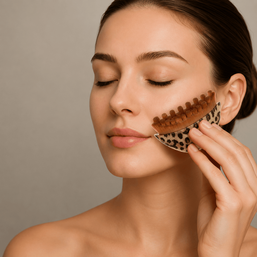 Spazzola linfatica per il viso
