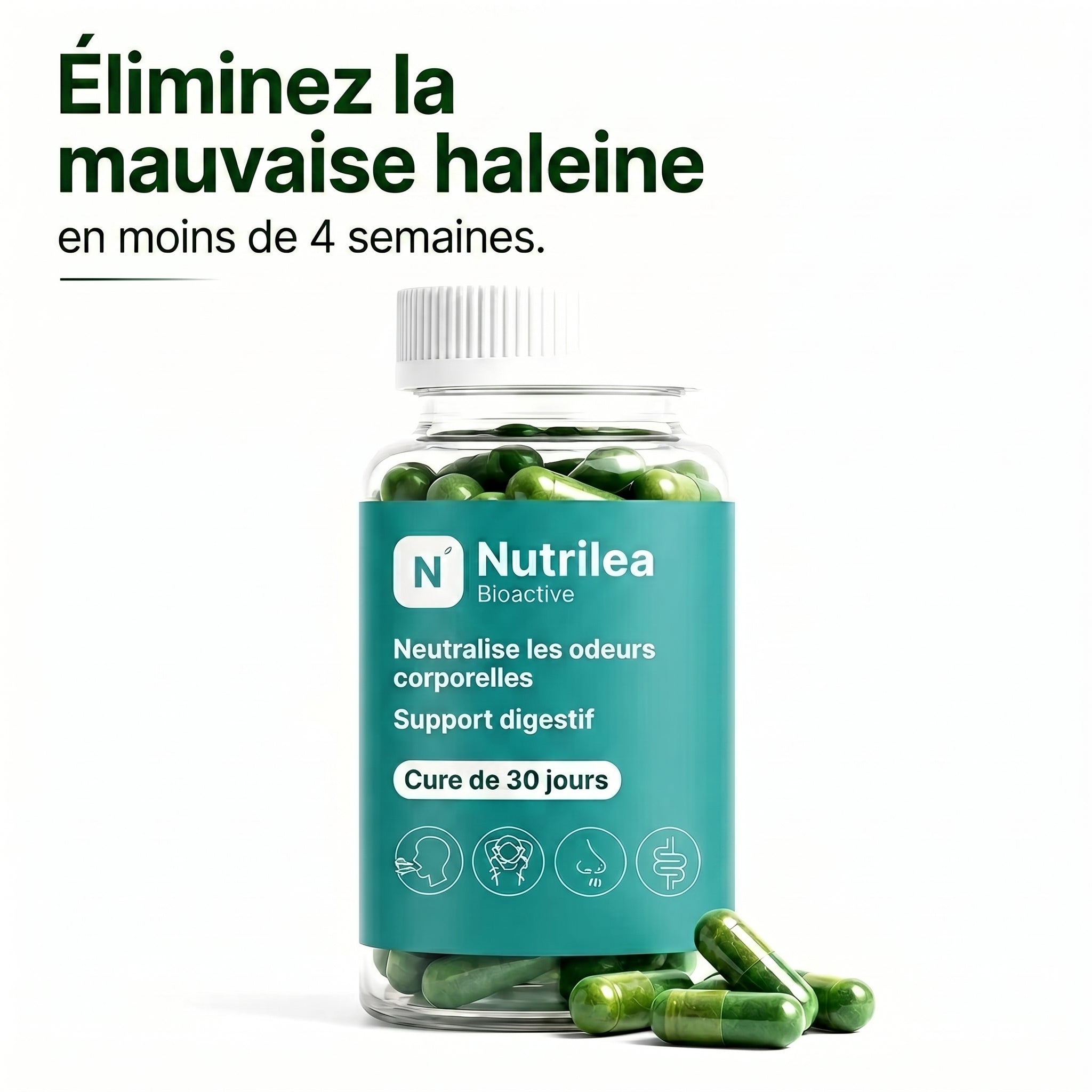 NUTRILEA | COMPLÉMENT ANTI-ODEUR